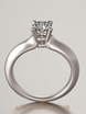 Помолвочное кольцо из белого золота VGPK0053 из Белое золото от Ювелирный Дом Версаль 1