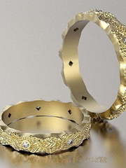 Обручальные кольца из желтого золота VGOK0015 из Желтое золото от Ювелирный Дом Версаль 1