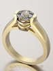 Помолвочное кольцо VGPK0002 из Желтое золото от Ювелирный Дом Версаль 1
