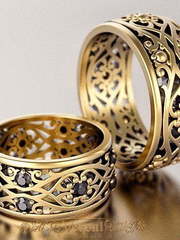 Обручальные кольца VGOK0177 из Желтое золото от Ювелирный Дом Версаль 1