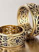 Обручальные кольца VGOK0177 из Желтое золото от Ювелирный Дом Версаль 1