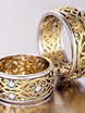 Обручальные кольца VGOK0177 из Комбинированные от Ювелирный Дом Версаль 1