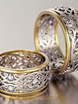 Обручальные кольца VGOK0177 из Комбинированные от Ювелирный Дом Версаль 3
