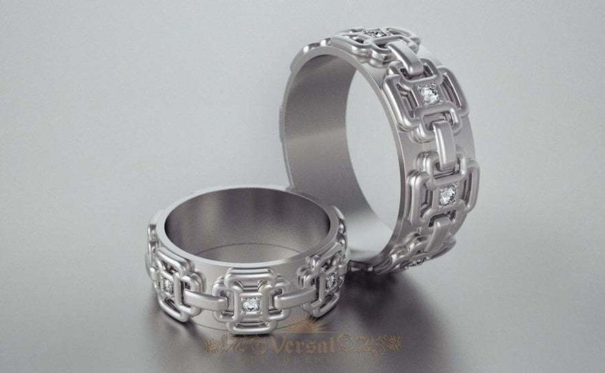 Обручальные кольца VGOK0173 из Белое золото, Платина от Ювелирный Дом Версаль 1