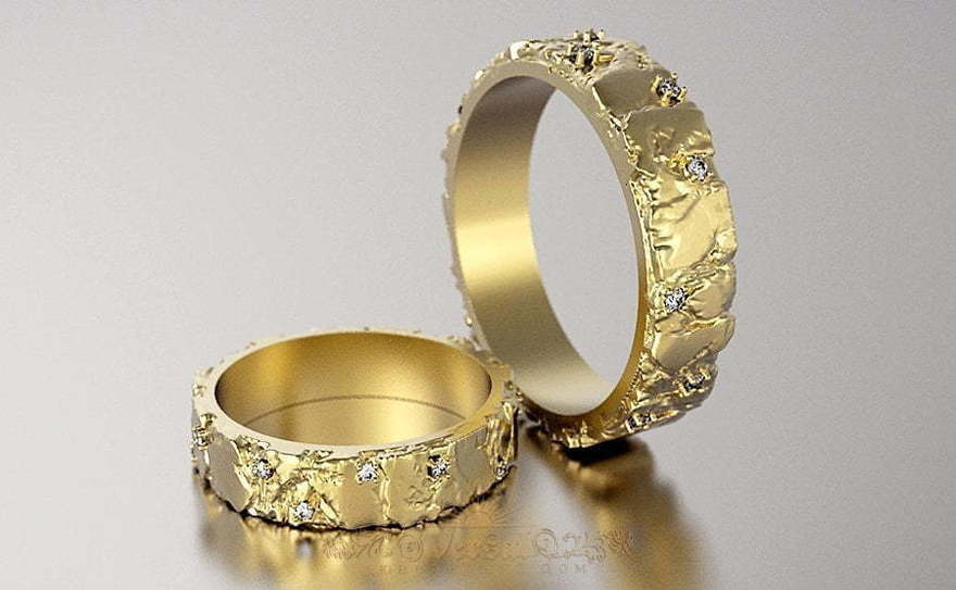 Обручальные кольца VGOK0069 из Желтое золото от Ювелирный Дом Версаль 1