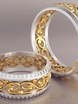 Обручальные кольца VGOK0182 из Комбинированные от Ювелирный Дом Версаль 4
