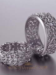 Обручальные кольца VGOK1110 из Белое золото от Ювелирный Дом Версаль 1