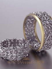 Обручальные кольца VGOK1110 из Белое золото от Ювелирный Дом Версаль 2
