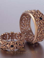 Обручальные кольца VGOK1110 из Розовое (красное) золото от Ювелирный Дом Версаль 1