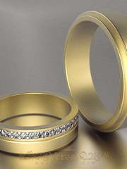 Обручальные кольца VGOK0145 из Желтое золото от Ювелирный Дом Версаль 1