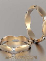 Обручальные кольца VGOK0053 из Розовое (красное) золото от Ювелирный Дом Версаль 1