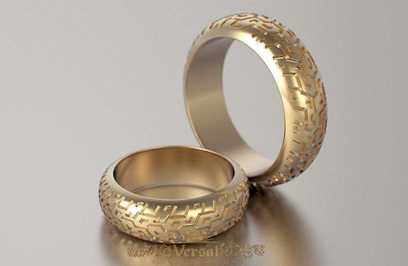 Обручальные кольца VGOK0045 из Розовое (красное) золото от Ювелирный Дом Версаль 1