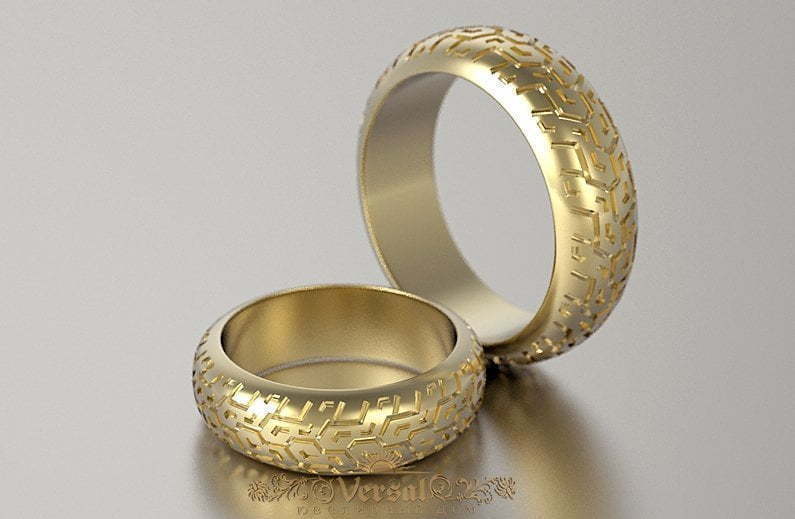 Обручальные кольца VGOK0045 из Желтое золото от Ювелирный Дом Версаль 1