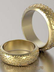 Обручальные кольца VGOK0045 из Желтое золото от Ювелирный Дом Версаль 1