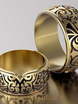 Обручальные кольца VGOK0135 из Желтое золото от Ювелирный Дом Версаль 3