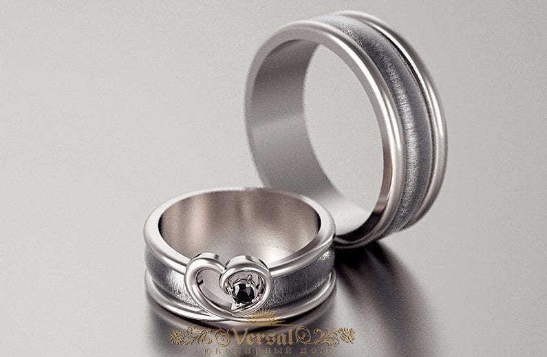 Обручальные кольца VGOK0118 из Комбинированные от Ювелирный Дом Версаль 7