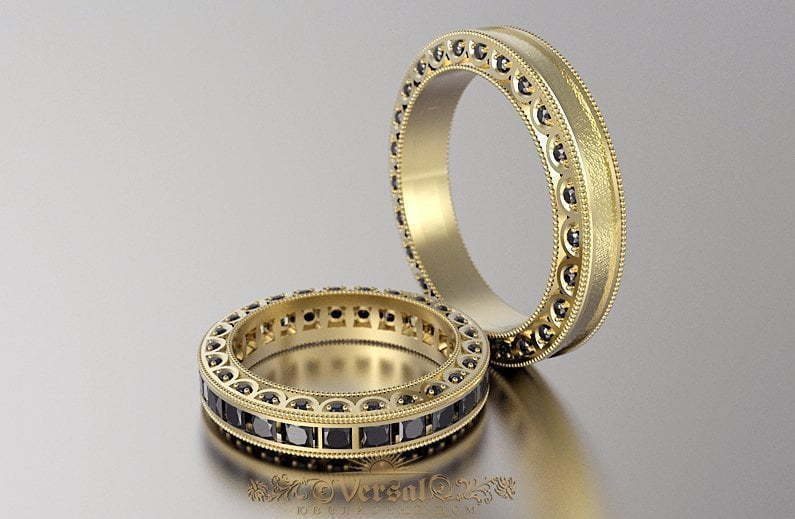 Обручальные кольца VGOK0063 из Желтое золото от Ювелирный Дом Версаль 1