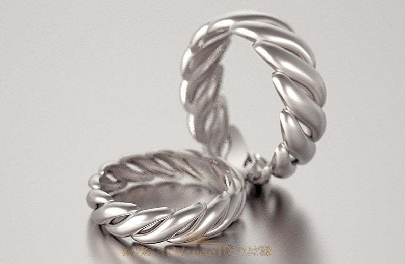 Обручальные кольца VGOK0101 из Белое золото от Ювелирный Дом Версаль 1