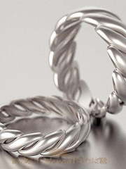 Обручальные кольца VGOK0101 из Белое золото от Ювелирный Дом Версаль 1