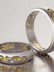 Обручальные кольца VGOK0138 из Комбинированные от Ювелирный Дом Версаль 3