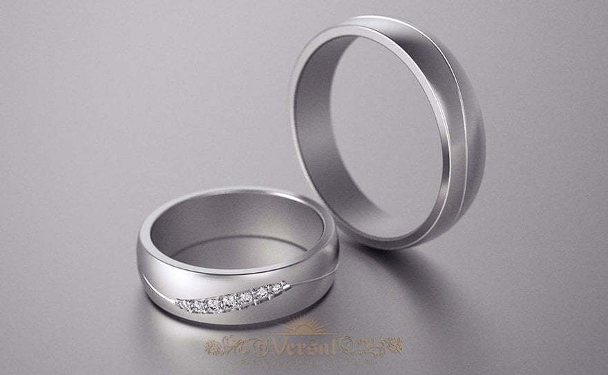 Обручальные кольца VGOK0151 из Белое золото, Платина от Ювелирный Дом Версаль 1