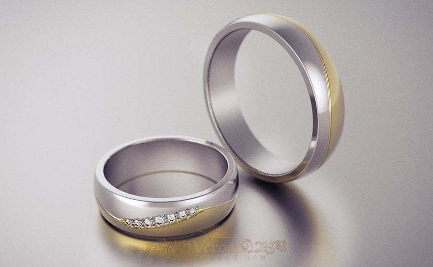 Обручальные кольца VGOK0151 из Комбинированные от Ювелирный Дом Версаль 1