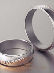 Обручальные кольца VGOK0151 из Комбинированные от Ювелирный Дом Версаль 2