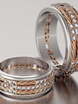 Обручальные кольца VGOK0092 из Комбинированные от Ювелирный Дом Версаль 1