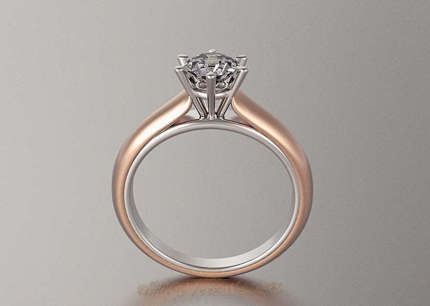 Помолвочное кольцо VGPK0044 из Комбинированные от Ювелирный Дом Версаль 2