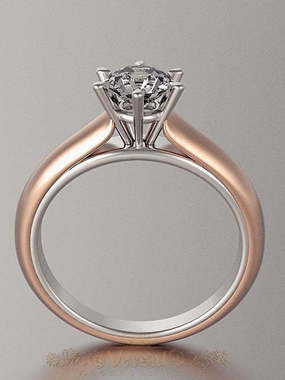 Помолвочное кольцо VGPK0044 из Комбинированные от Ювелирный Дом Версаль 2