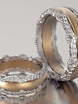 Обручальные кольца VGOK0096 из Комбинированные от Ювелирный Дом Версаль 1