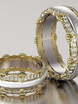 Обручальные кольца VGOK0096 из Комбинированные от Ювелирный Дом Версаль 3