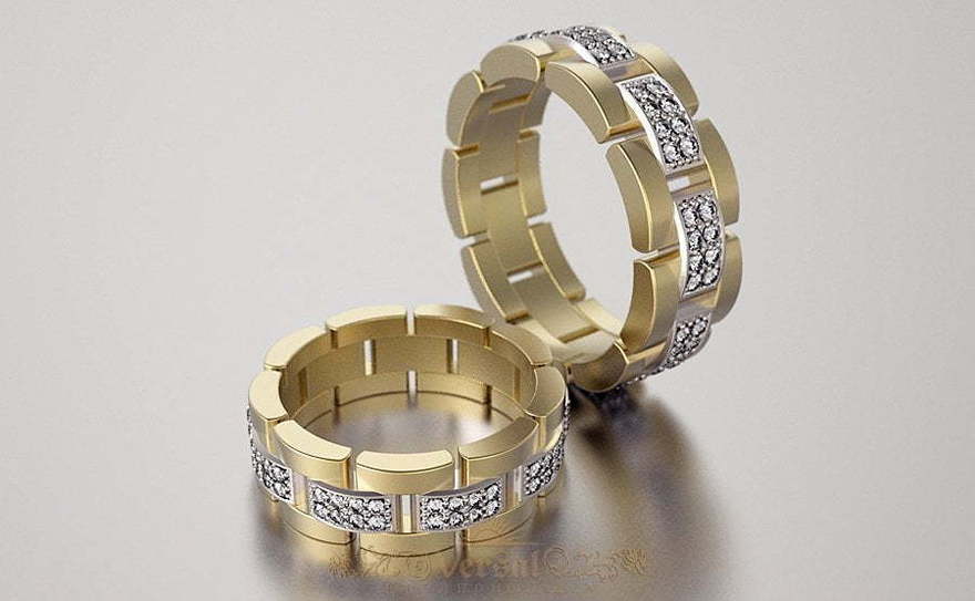Обручальные кольца VGOK0028 из Желтое золото от Ювелирный Дом Версаль 1