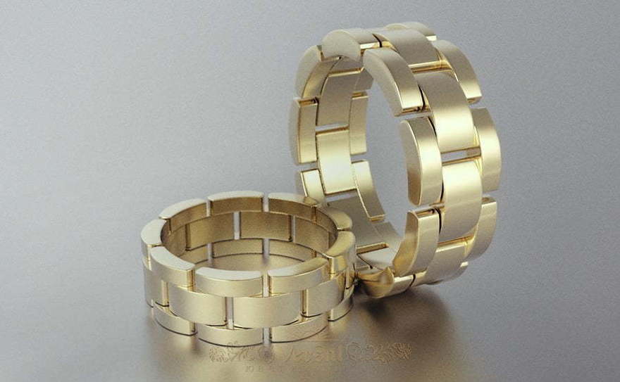 Обручальные кольца VGOK0028 из Желтое золото от Ювелирный Дом Версаль 2