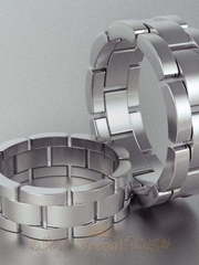 Обручальные кольца VGOK0028 из Белое золото, Платина от Ювелирный Дом Версаль 2