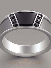 Обручальное кольцо VGMK0016 из Белое золото от Ювелирный Дом Версаль 1