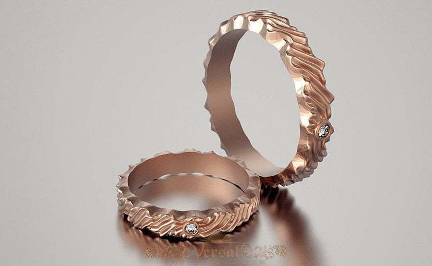 Обручальные кольца VGOK0016 из Розовое (красное) золото от Ювелирный Дом Версаль 1