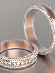 Обручальные кольца VGOK0113 из Комбинированные от Ювелирный Дом Версаль 2