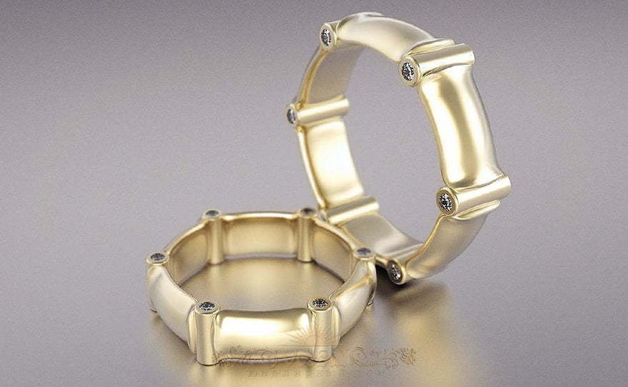 Обручальные кольца VGOK0058 из Желтое золото от Ювелирный Дом Версаль 1