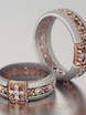 Обручальные кольца VGOK0112 из Комбинированные от Ювелирный Дом Версаль 4