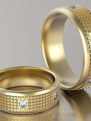 Обручальные кольца VGOK0090 из Желтое золото от Ювелирный Дом Версаль 1