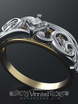 Помолвочное кольцо VGPKP0101 из Комбинированные от Ювелирный Дом Версаль 4