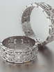 Обручальные кольца VGOK0172 из Белое золото, Платина от Ювелирный Дом Версаль 1