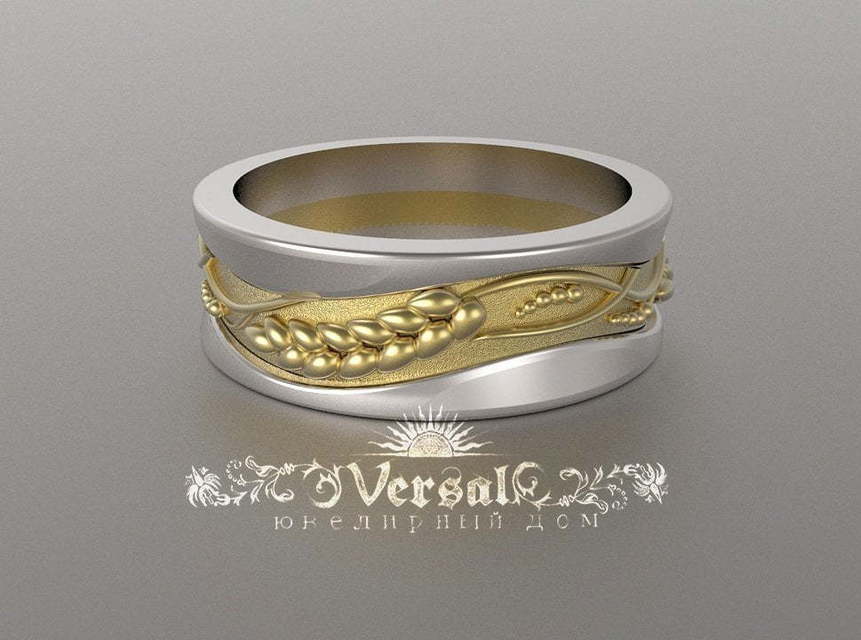 Обручальные кольца VGOK0117 из Комбинированные от Ювелирный Дом Версаль 5