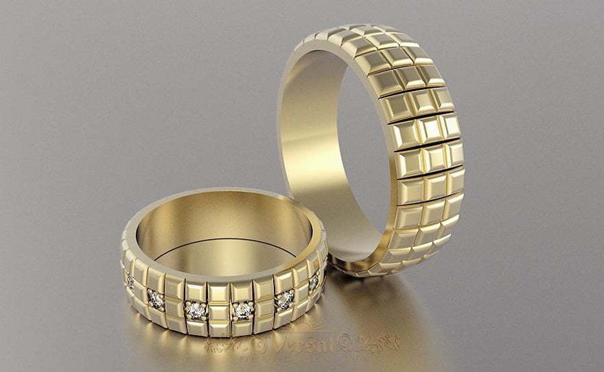 Обручальные кольца VGOK0147 из Желтое золото от Ювелирный Дом Версаль 1