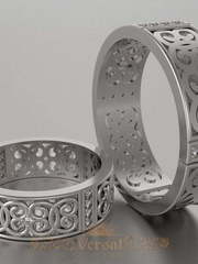 Обручальные кольца VGOK0179 из Белое золото, Платина от Ювелирный Дом Версаль 1