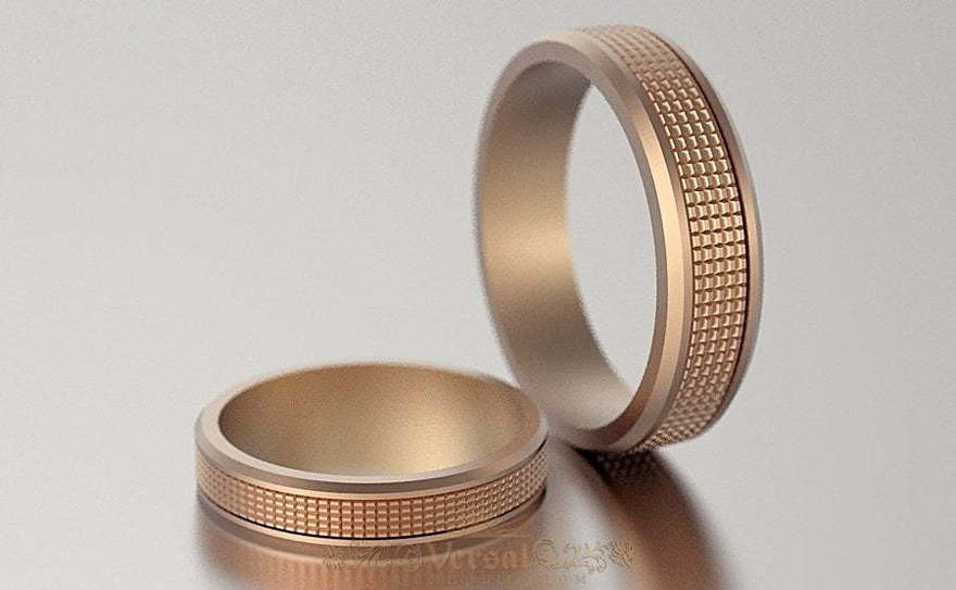 Обручальные кольца VGOK0052 из Розовое (красное) золото от Ювелирный Дом Версаль 2