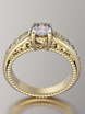 Помолвочные кольца VGPK0087 из Желтое золото от Ювелирный Дом Версаль 1