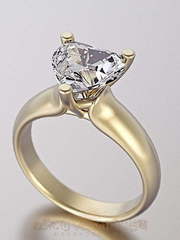 Помолвочное кольцо VGPK0026 из Желтое золото от Ювелирный Дом Версаль 1