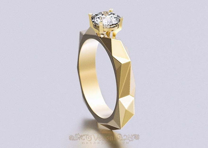 Помолвочное кольцо VGPK0081 из Желтое золото от Ювелирный Дом Версаль 2